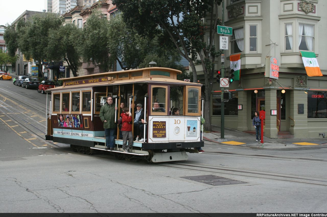 MUNI Cable Car 10